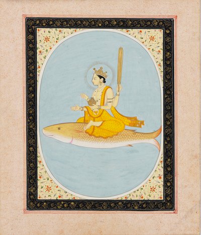Vishnu als Fisch-Avatar, Matsya von Unbekannt