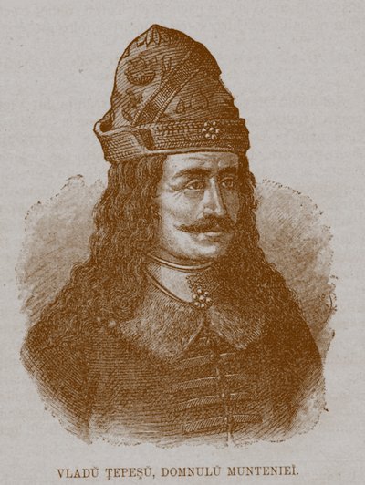 Vlad III., Fürst der Walachei 1431-1476, 19. Jahrhundert von Unbekannt