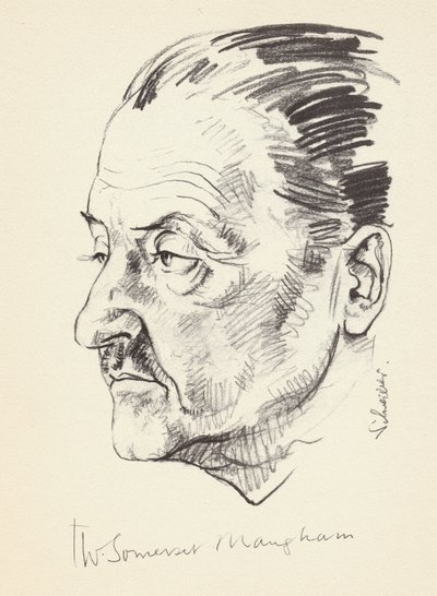 W. Somerset Maugham, britischer Autor, ca. 1930er von Unbekannt