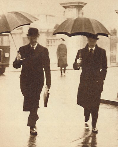 Im Regen spazieren, 1937 von Unbekannt