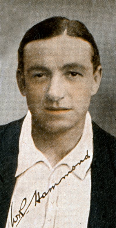 Walter R. Hammond, England und Gloucestershire Cricket, 1935 von Unbekannt