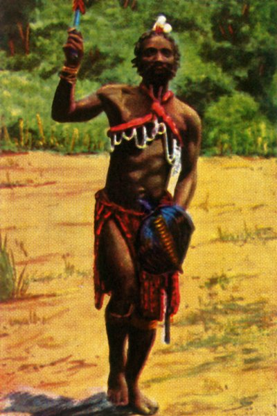 Krieger, Südafrika, ca. 1928 von Unbekannt