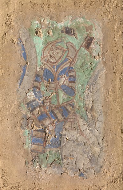 Krieger, ca. 6.-7. Jahrhundert von Unbekannt
