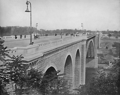 Washington Bridge, Harlem River, New York von Unbekannt