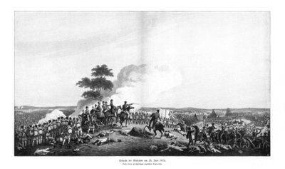 Waterloo-Kampagne, 15. Juni 1815 von Unbekannt