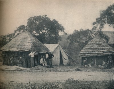 Wegesrandladen in Swasiland, ca. 1900 von Unbekannt