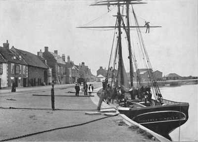 Wells - Der Kai, 1895 von Unbekannt