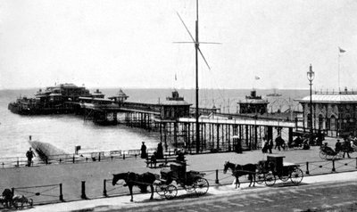 West Pier, Brighton, Sussex, frühes 20. Jahrhundert von Unbekannt