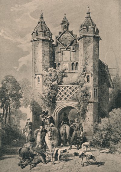 West Stow Hall, Suffolk, 1915 von Unbekannt