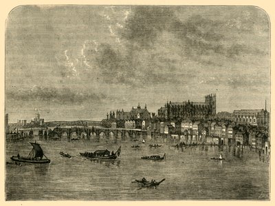 Westminster Bridge, 1881 von Unbekannt