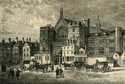 Westminster Hall, 1881 von Unbekannt