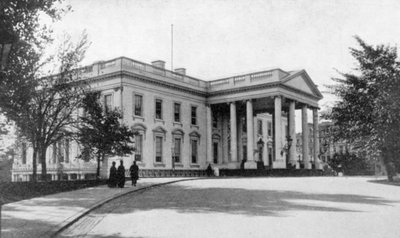 Weißes Haus, Washington, Vereinigte Staaten, 1901 von Unbekannt