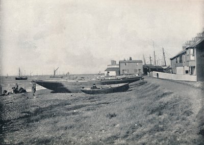 Whitstable - Der Weststrand, 1895 von Unbekannt