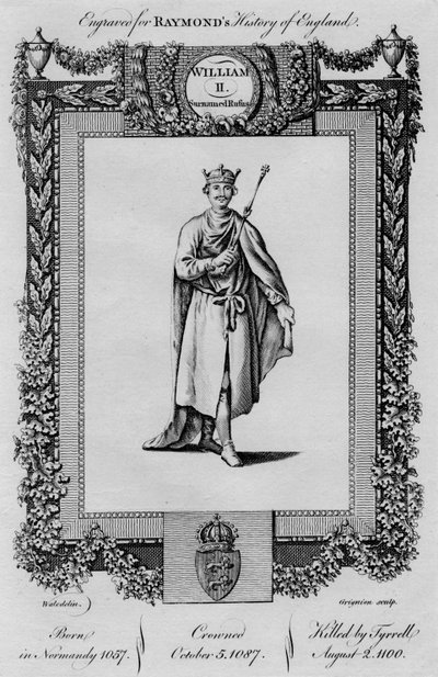 Wilhelm II. genannt Rufus, um 1787 von Unbekannt