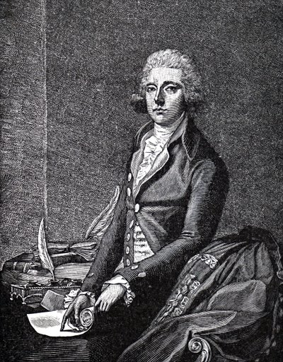 William Pitt der Jüngere von Unbekannt