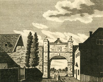 Wincheap Gate, in Canterbury, ca. 1786 von Unbekannt