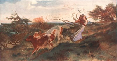 Wind auf der Wold, 1863 von Unbekannt