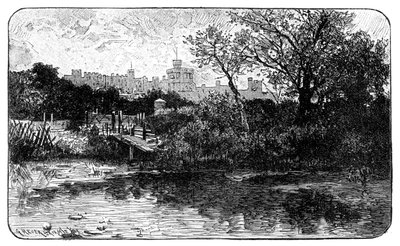 Schloss Windsor, Berkshire, 1900 von Unbekannt