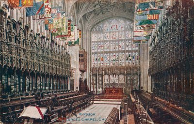 Windsor, St. Georgs Kapelle, Chor von Unbekannt