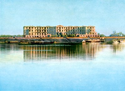 Winter Palace Hotel, Luxor, Ägypten, 20. Jahrhundert von Unbekannt
