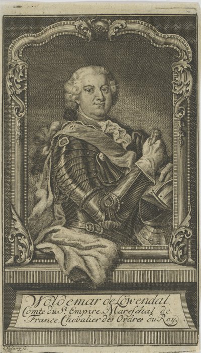 Woldemar Freiherr von Löwendal 1660-1740, vor 1748 von Unbekannt
