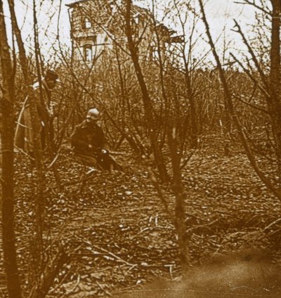 Holz, ca. 1914-1918 von Unbekannt