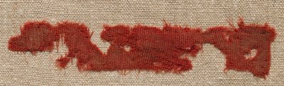 Wollfragment, 3. Jahrhundert von Unbekannt