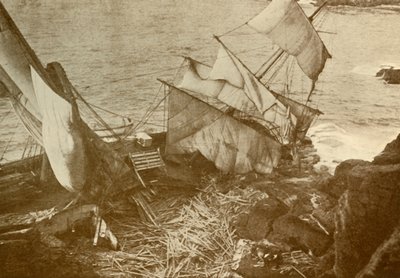 Gestrandet am Lizard, ca. 1930 von Unbekannt
