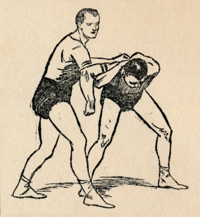 Ringen, 1912 von Unbekannt