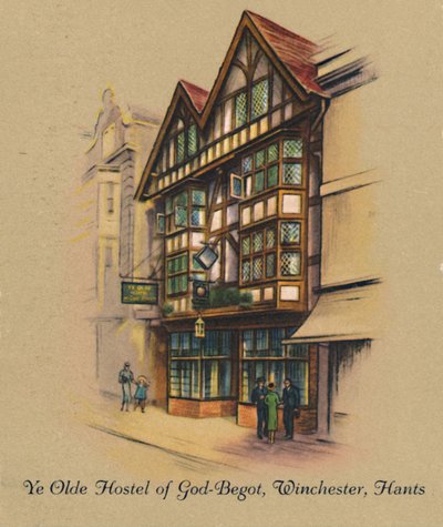 Ye Olde Hostel of God-Begot, Winchester, Hants, 1939 von Unbekannt