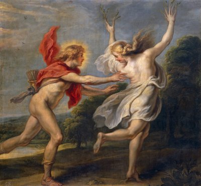 Daphne und Apollo von Unbekannt Unbekannt