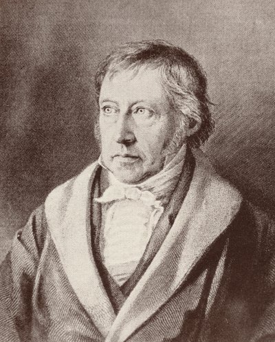 Georg Hegel von Unbekannt Unbekannt