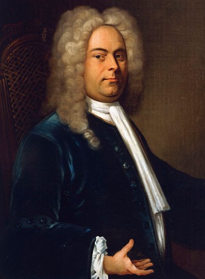 Georg Friedrich Händel (Detail) von Unbekannt Unbekannt