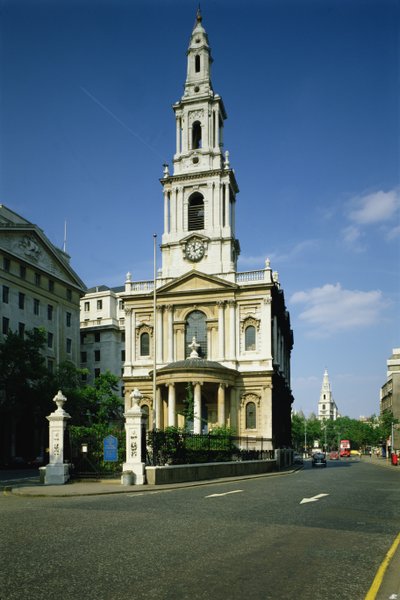 St. Mary-le-Strand, London von Unbekannt Unbekannt