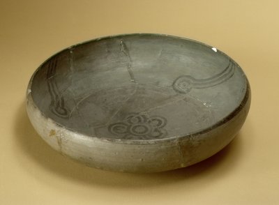 Terrakotta bemalte graue Ware, Hastinapur, 800-400 v. Chr. von Unbekannt Unbekannt