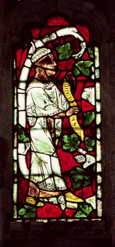 Der Prophet Micha (britisch, 14. Jahrhundert) von Unbekannt Unbekannt