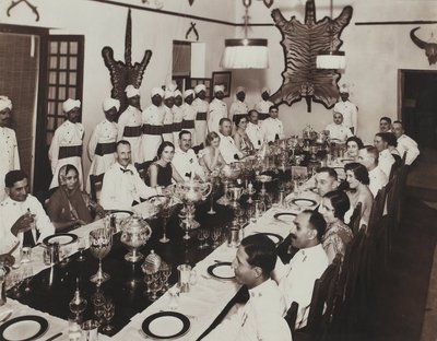 Ein Regimentsdinner von Unbekannt