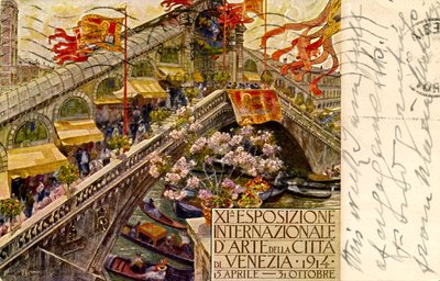 Werbung für die 11. Internationale Kunstausstellung von Unbekannter Künstler