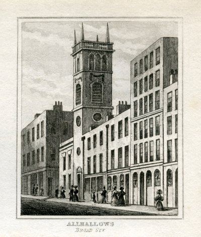 Allhallows Kirche von Unbekannt