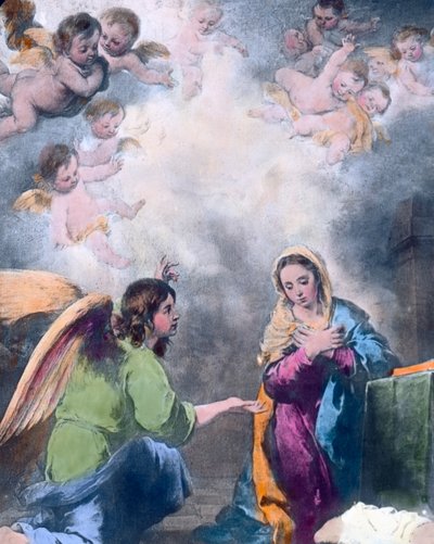 Verkündigung an Maria von Unbekannter Künstler