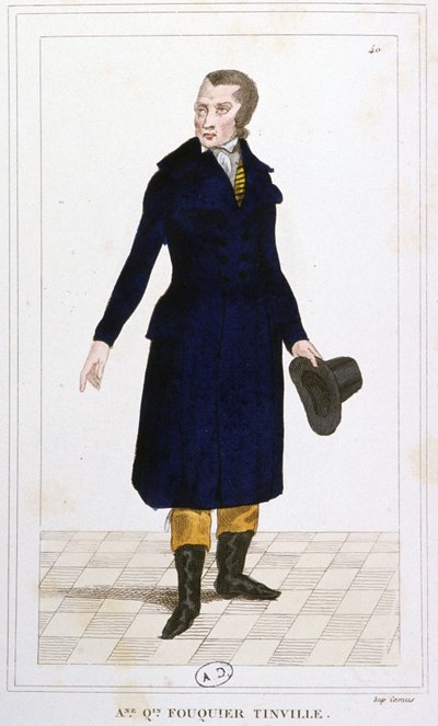 Antoine Fouquer Tinville von Unbekannter Künstler