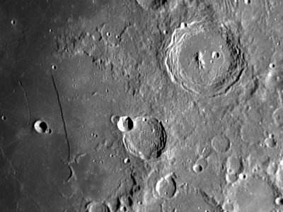 Arzachel- und Rupus-Recta-Krater von Unbekannt