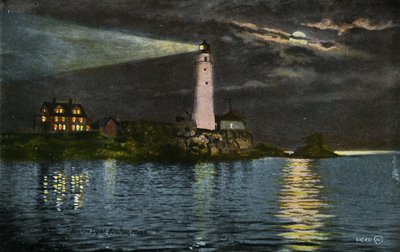 Boston: Boston Light von Unbekannter Künstler