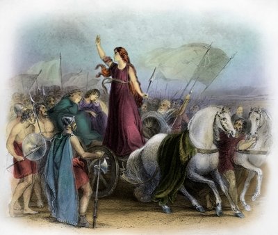 Boudica / Boadicea von Unbekannter Künstler