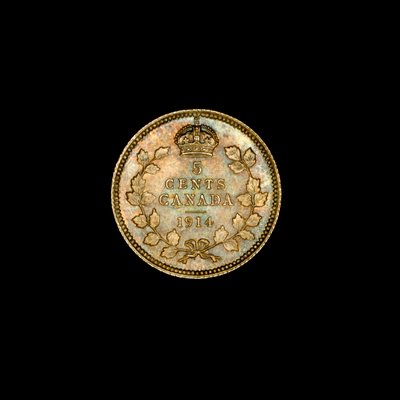 Kanadische 5-Cent-Münze von Unbekannter Künstler
