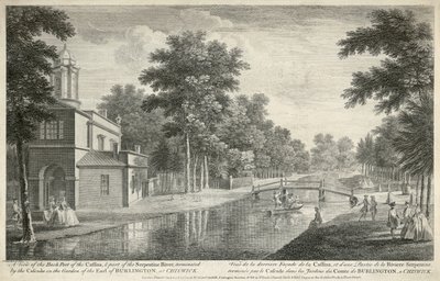 Chiswick House (Gravur) von Unbekannter Künstler