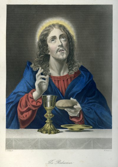 Christus der Erlöser - Bibel, Neues Testament von Unbekannter Künstler