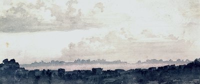 Wolkenstudie von Luke Howard, ca. 1808-1811 von Unbekannter Künstler