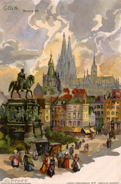 Köln, Deutschland, frühes 20. Jahrhundert von Unbekannter Künstler