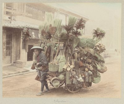 Kolporteur - Japan 1880-1910 von Unbekannter Künstler